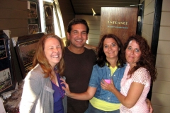 Fun shot Peggy Collins Jared Kath and Kaths sister