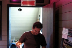 Jared checking stock