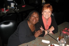 Kim Kelsey and Donna Marie